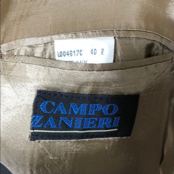 Campo Zanieri Men’s Suit 40R W34 - Picture 2 of 2